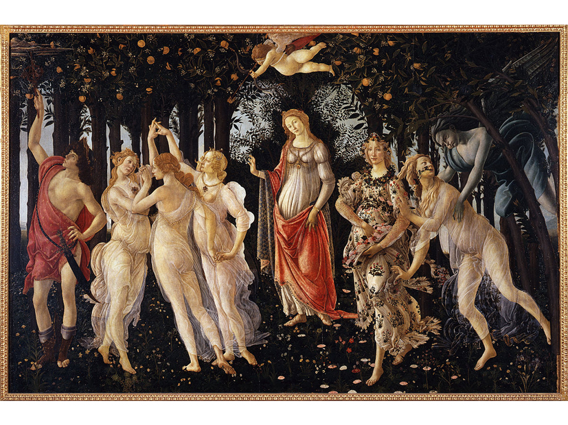 La primavera de Botticelli. Mirar a través