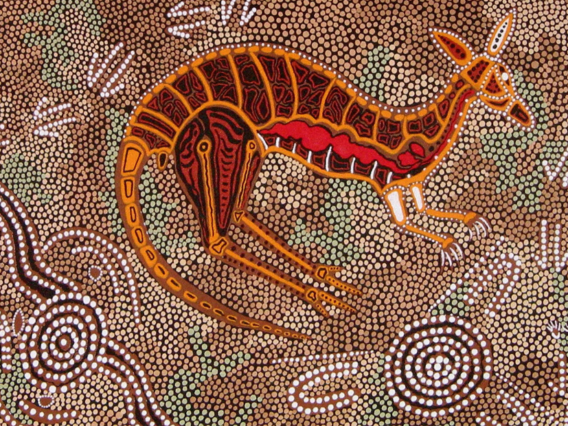Australia, arte aborigen. Un viaje a través del arte. Taller Educar Creando