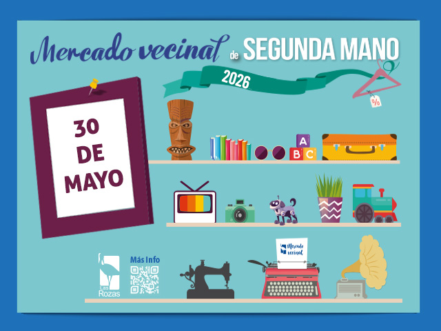 Mercado Vecinal de segunda mano 30 mayo