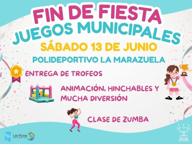 Fin de fiesta Y Entrega de premios Juegos Municipales