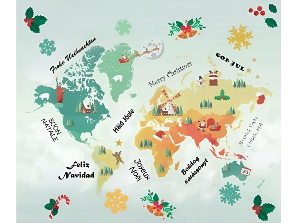 Navidades por el mundo. Arte en familia