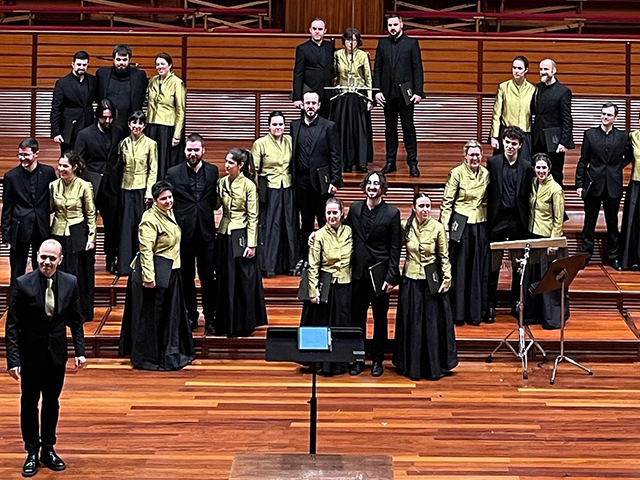 El coro Landarbaso Abesbatza abre el Ciclo de Música Sacra