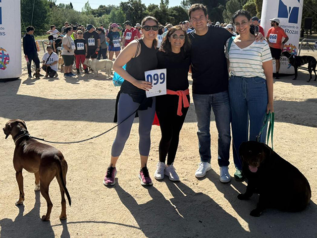 La III edición de CaniCross reunió a más de 120 vecinos con sus perros