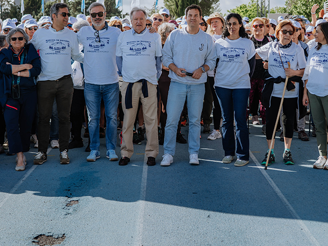 La 36ª edición de la Marcha de Mayores reúne a 440 participantes