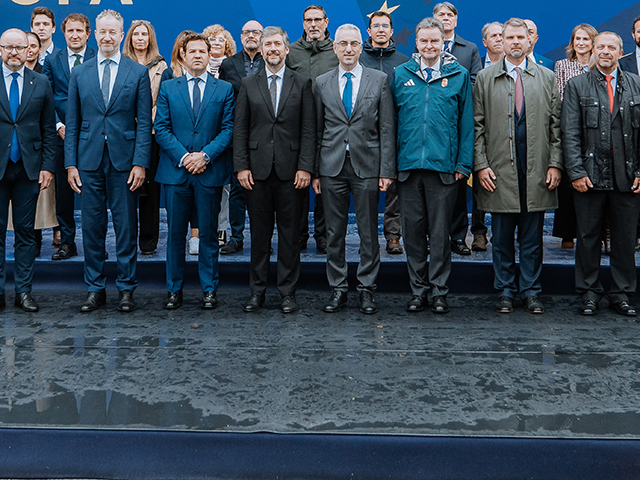 Acto por el Día de Europa en el 40º aniversario de la entrada de España en la UE
