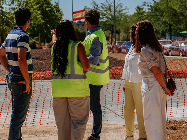 Avanza el proyecto “Parque de La Marazuela y ajardinamiento del bulevar de la calle Acanto”