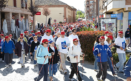 Salida de la marcha de Las Rozas