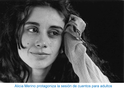 Alicia Merino protagoniza la sesión de cuentos para adultos