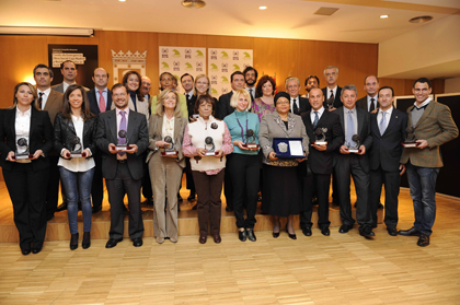 Todos los premiados