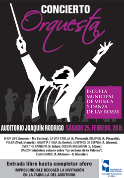 Cartel del concierto