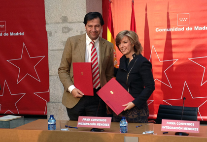 El alcalde con la consejera
