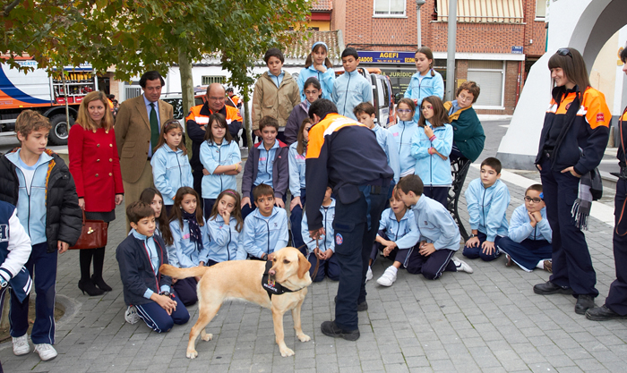 Exhibición unidad canina