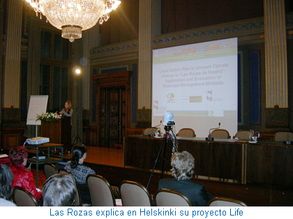 Las Rozas explica en Helskinki su proyecto Life