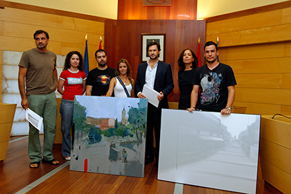 Colgar Viaje Unidad Casi 40 artistas retratan Las Rozas en el IX Concurso de Pintura Rápida de  la EMGV | Ayuntamiento de Las Rozas de Madrid