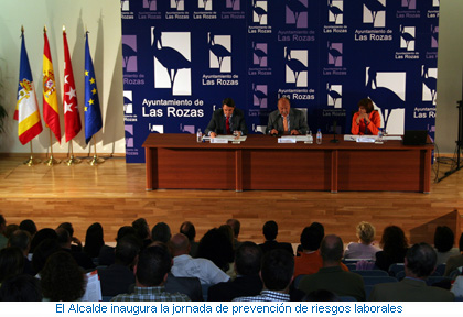 El Alcalde inaugura la jornada de prevención de riesgos laborales