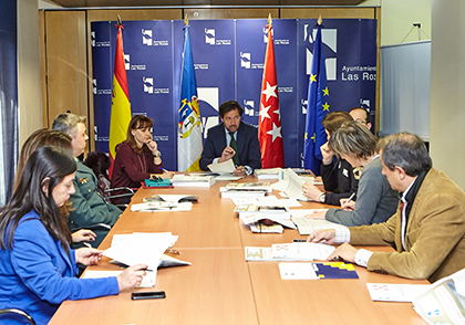 Un momento de la reunión