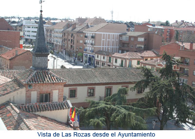Vista de Las Rozas desde el Ayuntamiento