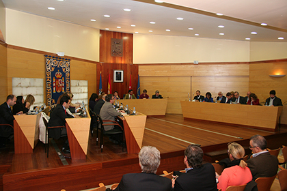 Un momento del pleno