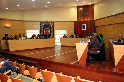 Un momento del Pleno