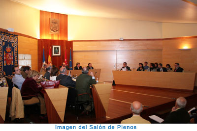 Imagen del Salón de Plenos