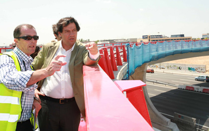 El Alcalde visitó la obra en la víspera de su puesta en marcha