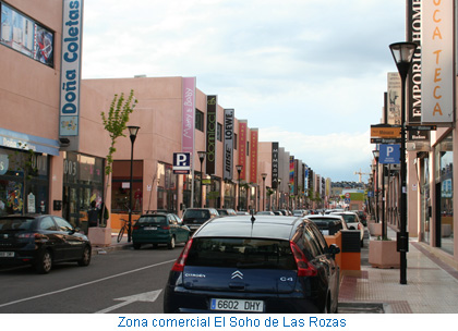 Zona comercial El Soho de Las Rozas