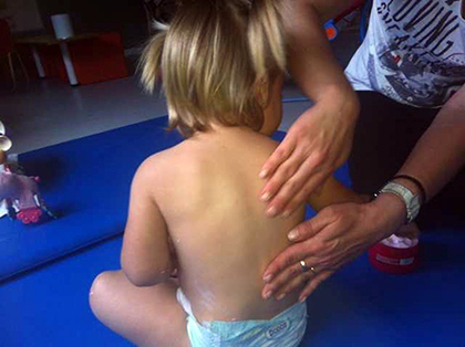 Taller masaje infantil