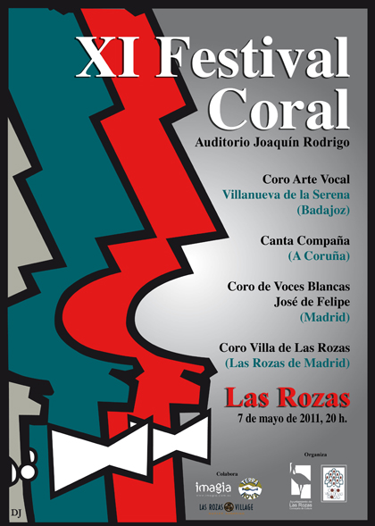 Cartel del XI Festival Coral