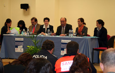 Momento de la constitución del la mesa de absentismo el año pasado