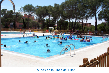 Piscinas en la Finca del Pilar