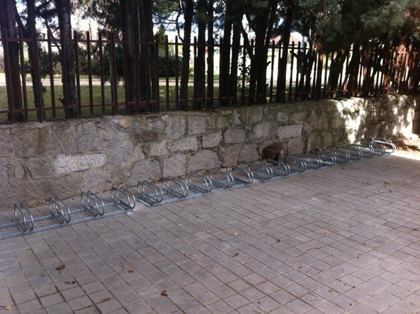 Nuevos aparcabicis