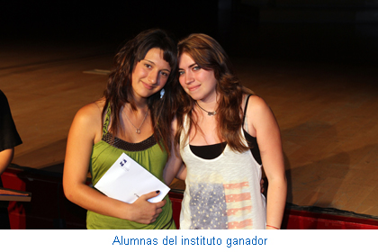 Alumnas del instituto ganador