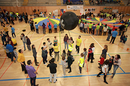 Actividades en el pabellón