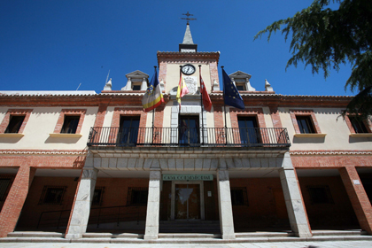 Fachada del Ayuntamiento de Las Rozas