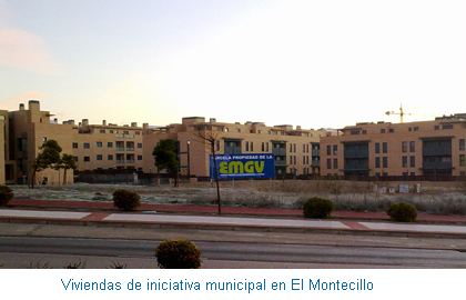 Viviendas de iniciativa municipal en El Montecillo