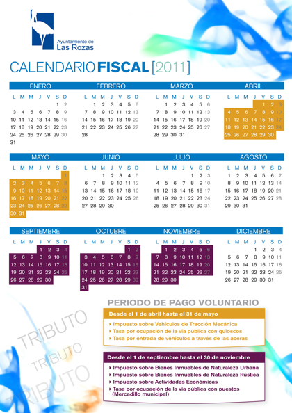 Calendario Fiscal 2011