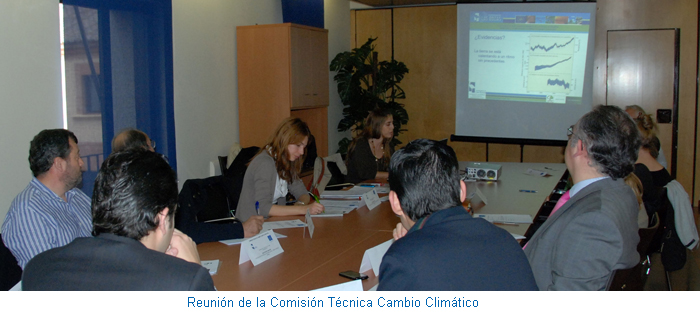 Reunión de la Comisión Técnica de Cambio Climático