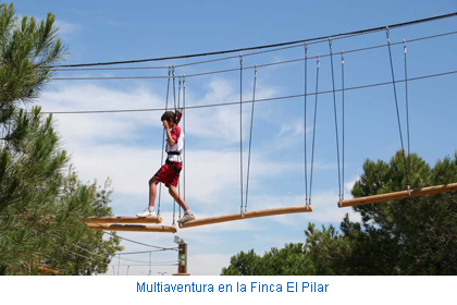Multiaventura en la Finca El Pilar