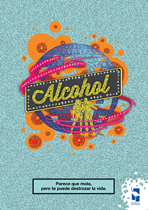 Cartel alcohol campaña