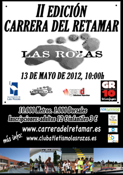 Cartel carrera Retamar