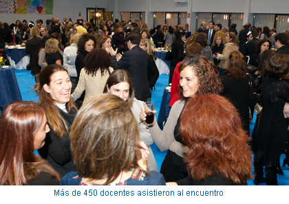 Más de 450 docentes asistieron al encuentro