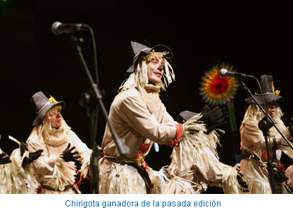 Chirigota ganadora de la pasada edición