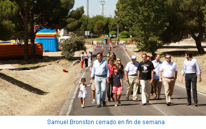 Samuel Bronston cerrado en fin de semana