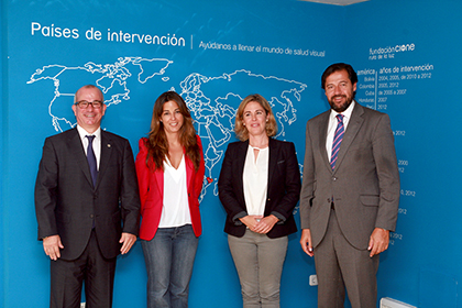 En la visita a Cione