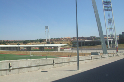 Imagen de las instalaciones de la FEF en Las Rozas