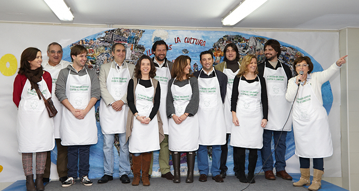 Concejales presentes en el V Cocido