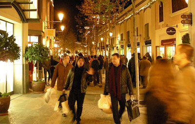 Las Rozas Village es una referencia en cuanto a compras navideñas