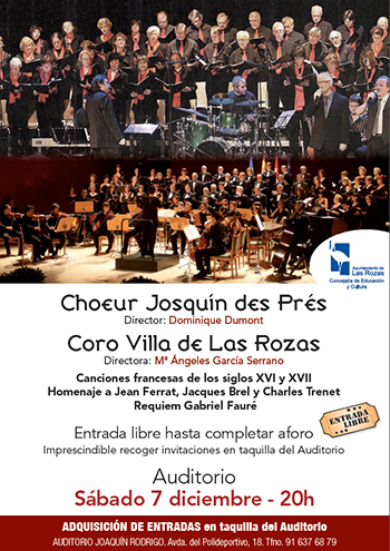 Cartel del concierto