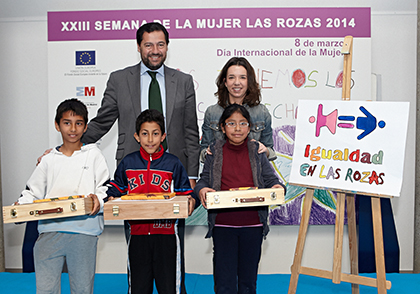 Los alumnos ganadores del concurso