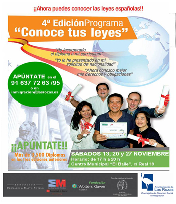 Cartel Conoce tus leyes